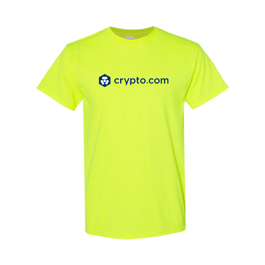 Men's Crypto.Com  Logo Cotton T-Shirt