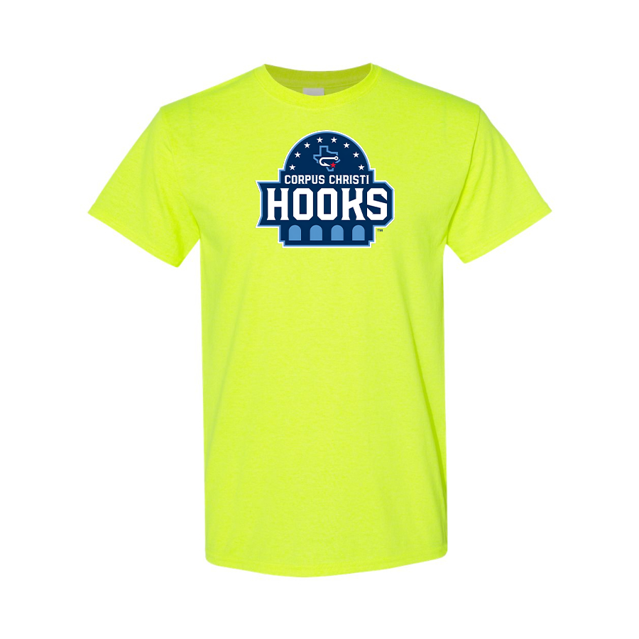 Men's Corpus Christi Hooks  Logo Cotton T-Shirt
