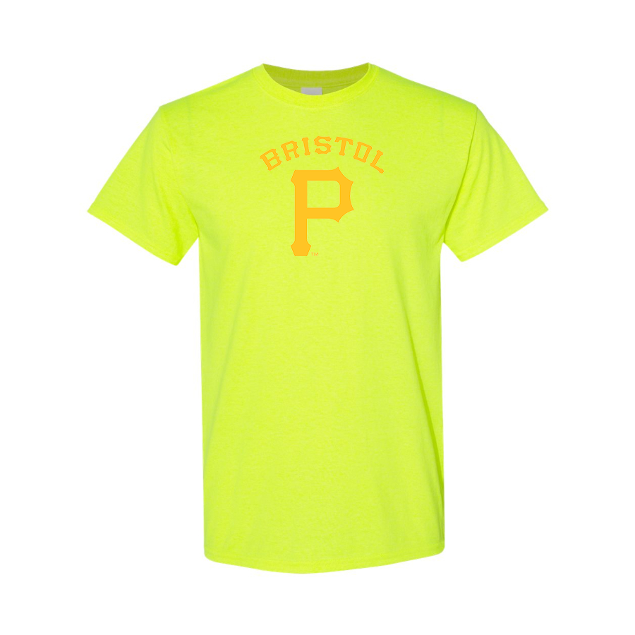 Men's Bristol Pirates  Logo Cotton T-Shirt