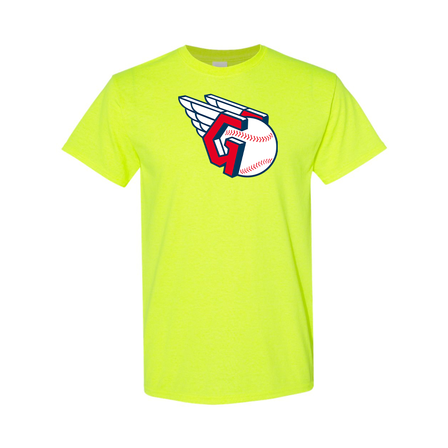 Men's Cleveland Guardians   Logo Cotton T-Shirt