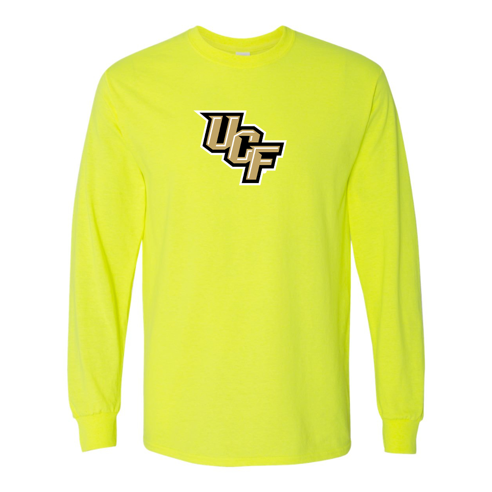 Men's Central Florida Knights   Gildan Heavy Cotton Long Sleeve T-Shirt