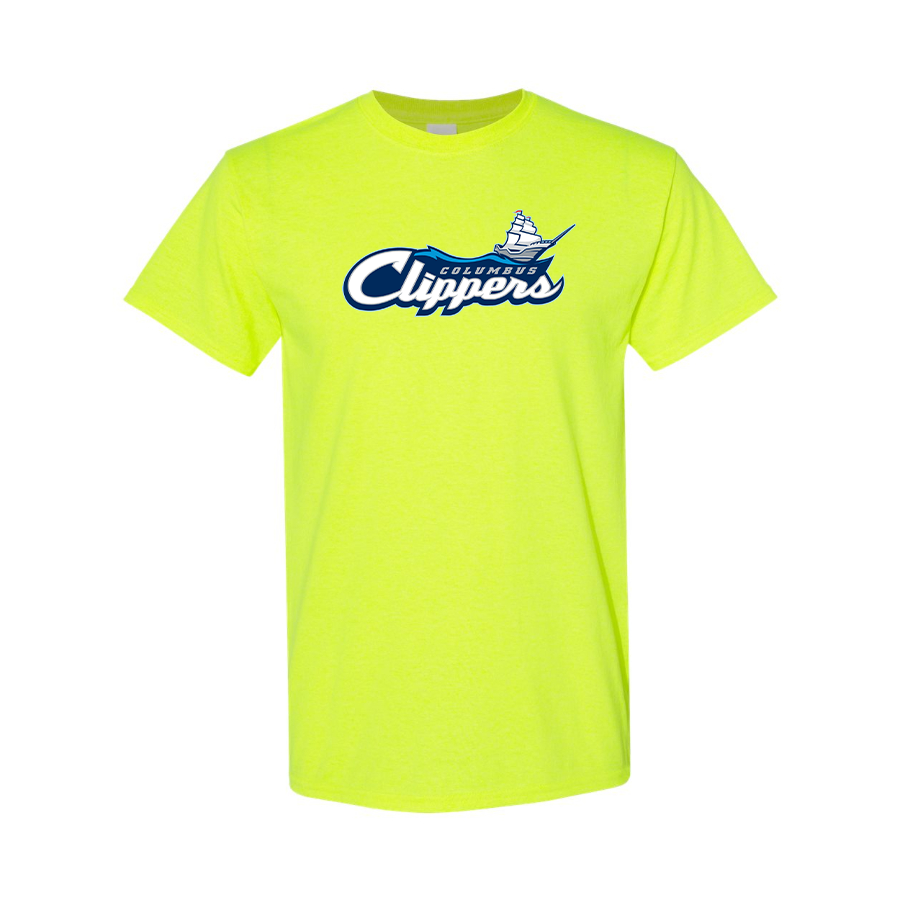 Men's Columbus Clippers Logo Cotton T-Shirt