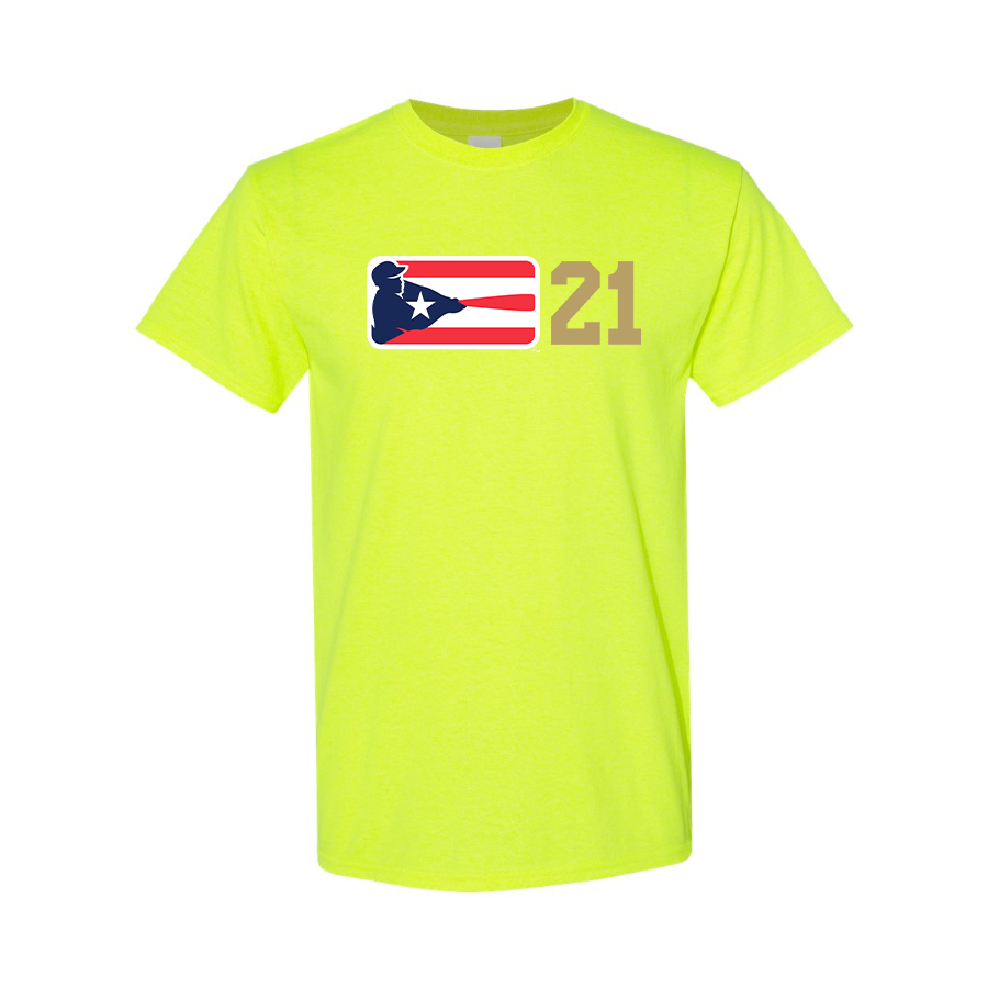 Men's  Liga de Beisbol Profesional Roberto Clemente Logo Cotton T-Shirt