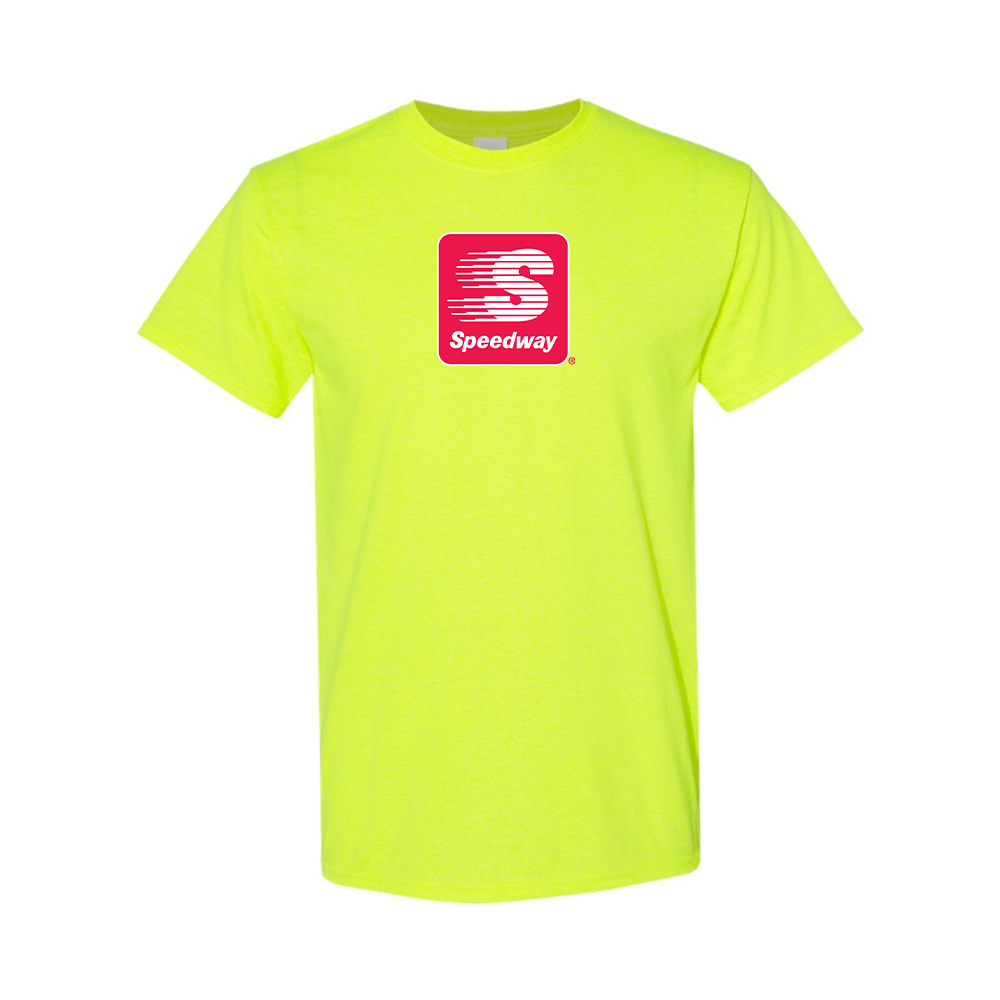 Men's Speedway Gas Station Logo Cotton T-Shirt