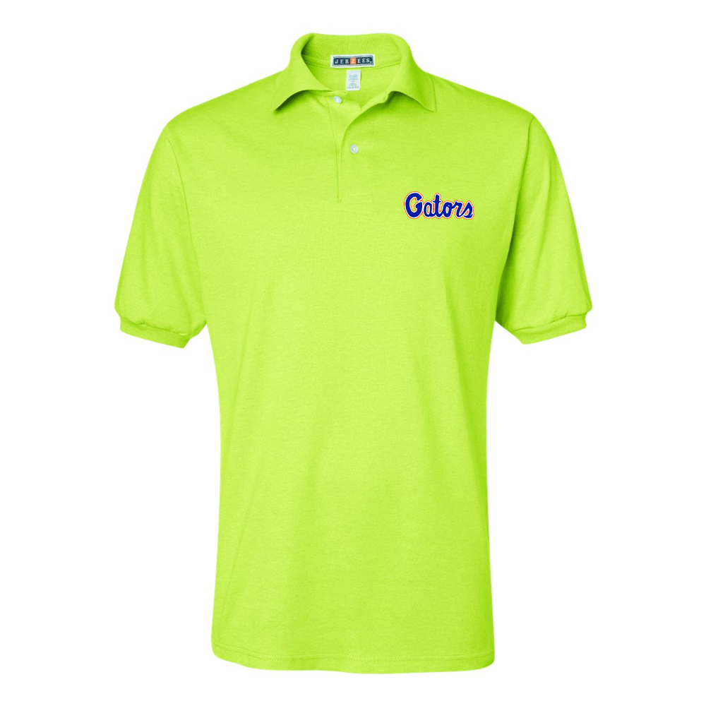 Men's Florida Gators Script  JERZEES  SpotShield polo