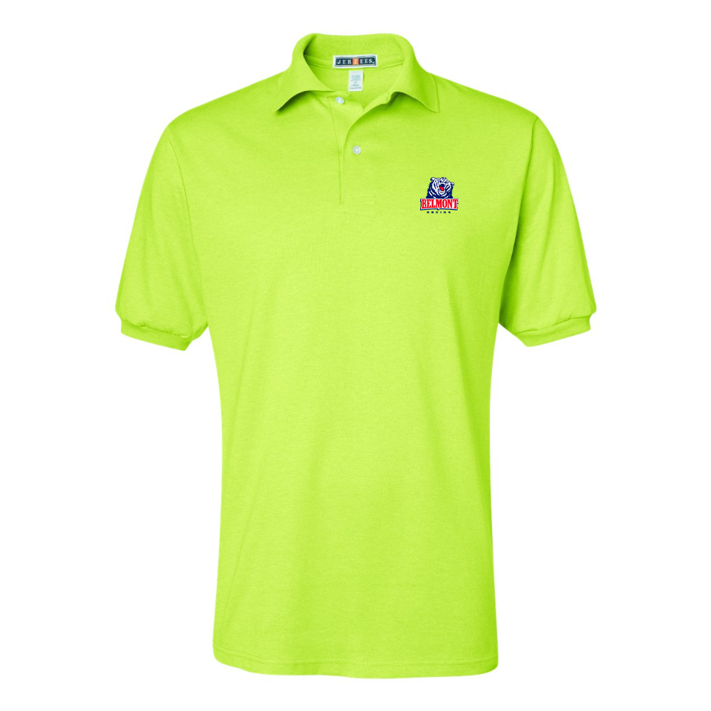 Men's  Belmont Bruins  JERZEES  SpotShield polo