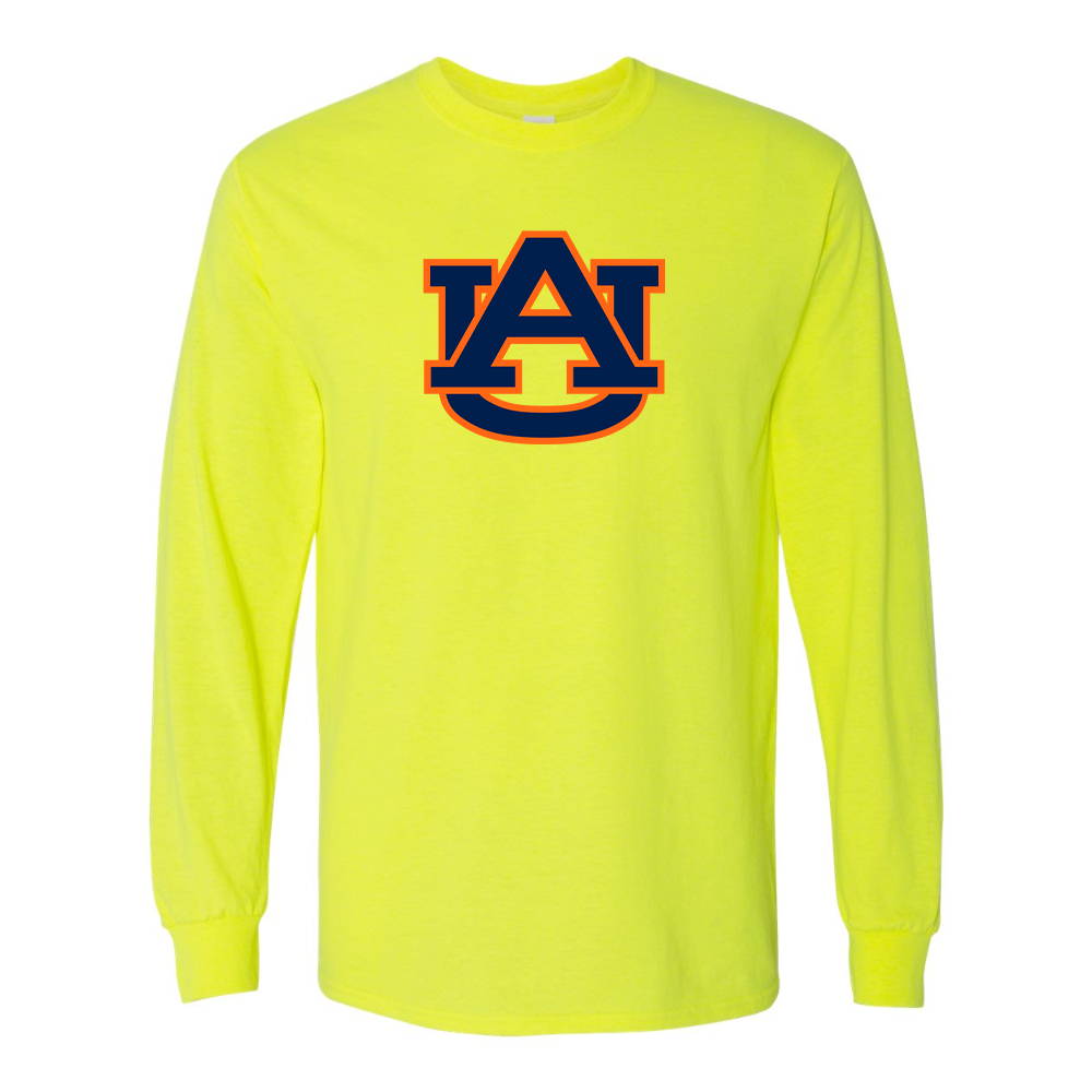 Men's  Auburn Tigers  Gildan Heavy Cotton Long Sleeve T-Shirt