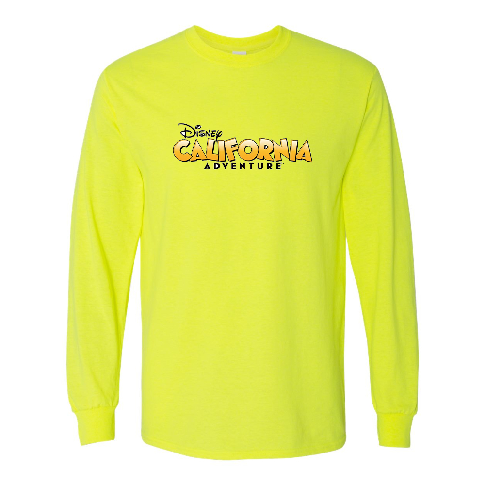 Men's Disney California Adventure Gildan Heavy Cotton Long Sleeve T-Shirt