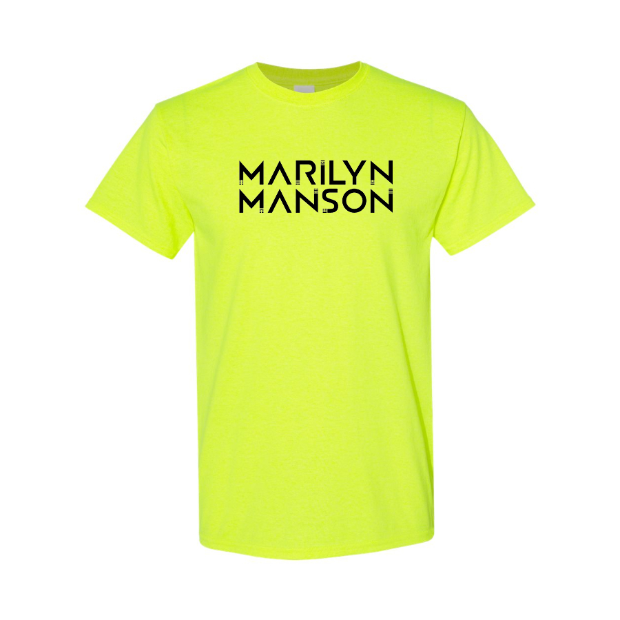 Men's Marilyn Manson Logo Cotton T-Shirt