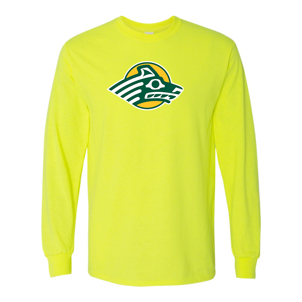 Men's Alaska Anchorage Seawolves  Gildan Heavy Cotton Long Sleeve T-Shirt