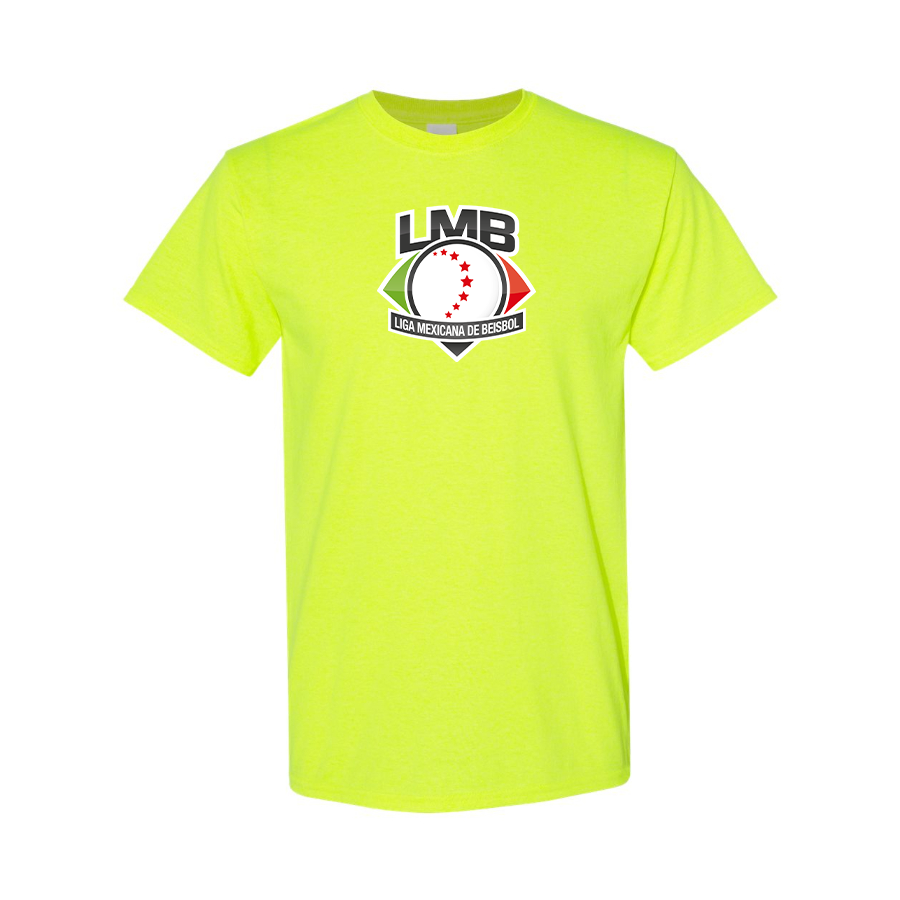 Men's Liga Mexicana de Béisbol Logo Cotton T-Shirt