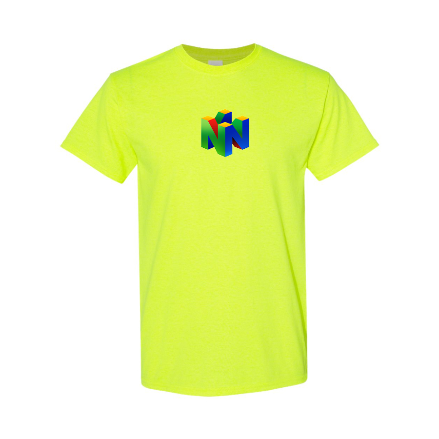 Men's   Nintendo N64  Logo Cotton T-Shirt