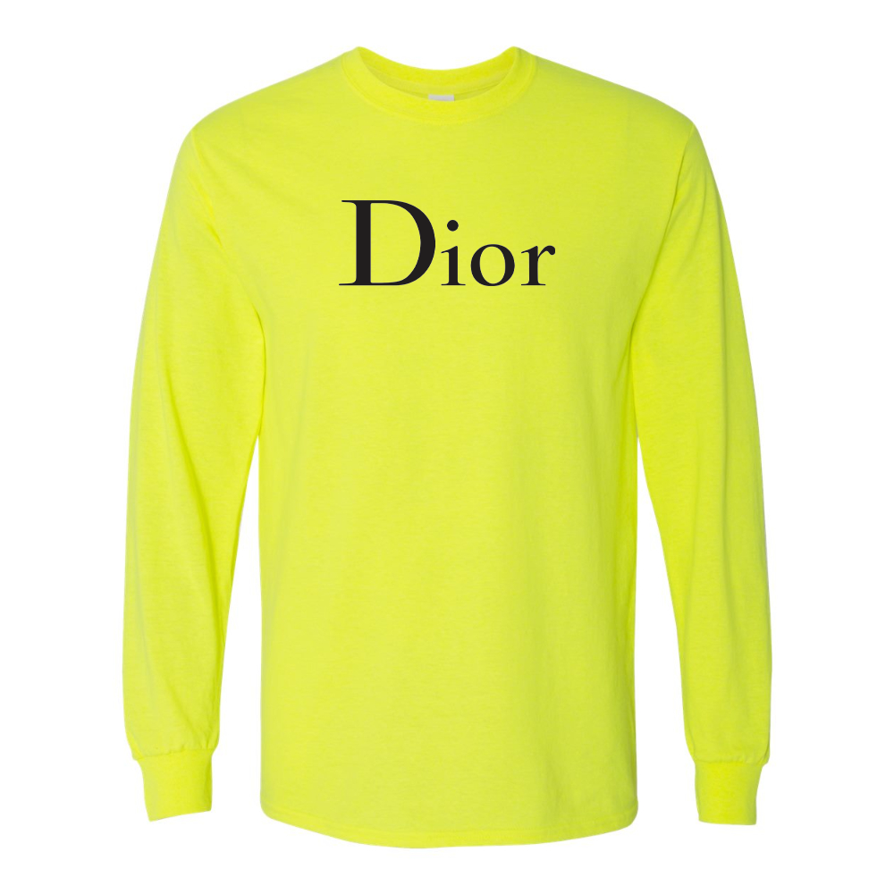 Men's Dior Gildan Heavy Cotton Long Sleeve T-Shirt