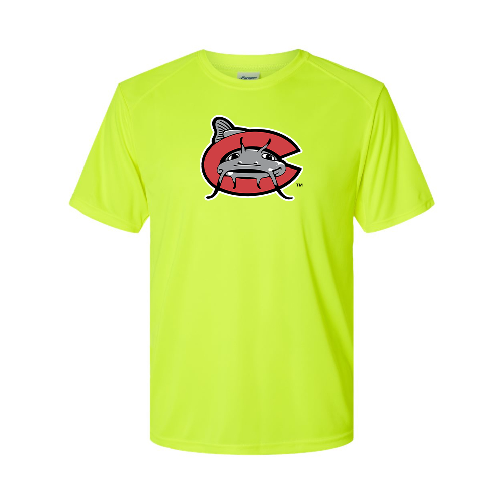 Men's Carolina Mudcats Logo Performance T-Shirt