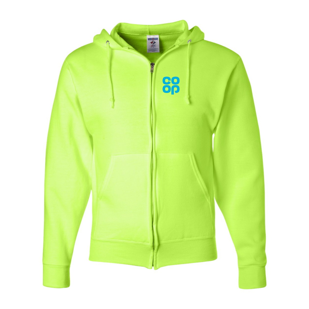 Men's CoOp JERZEES NuBlend Full-Zip Hooded Sweatshirt