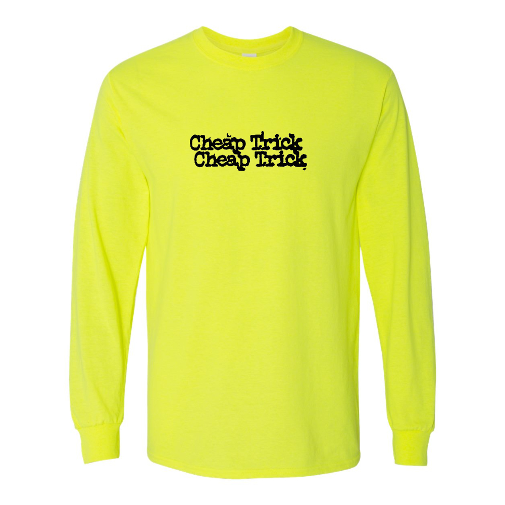 Men's  Cheap Trick   Gildan Heavy Cotton Long Sleeve T-Shirt
