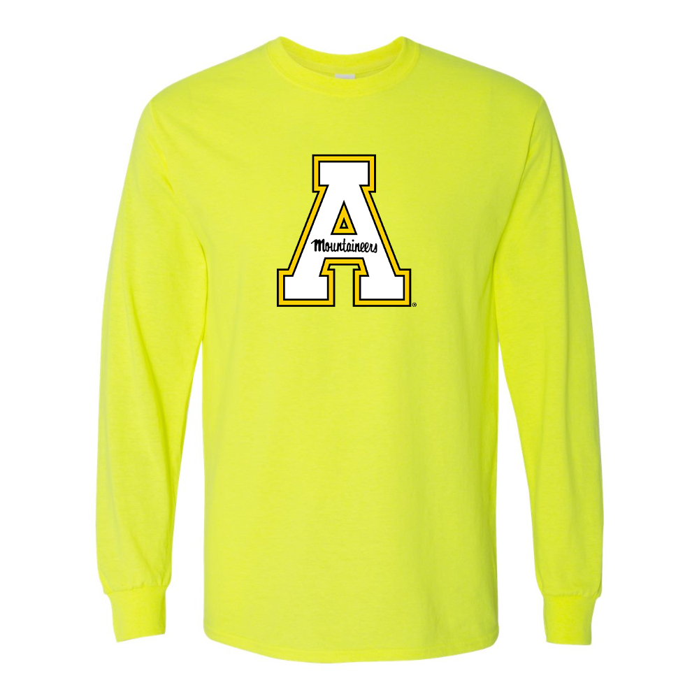 Men's  Appalachian State Mountaineers  Gildan Heavy Cotton Long Sleeve T-Shirt