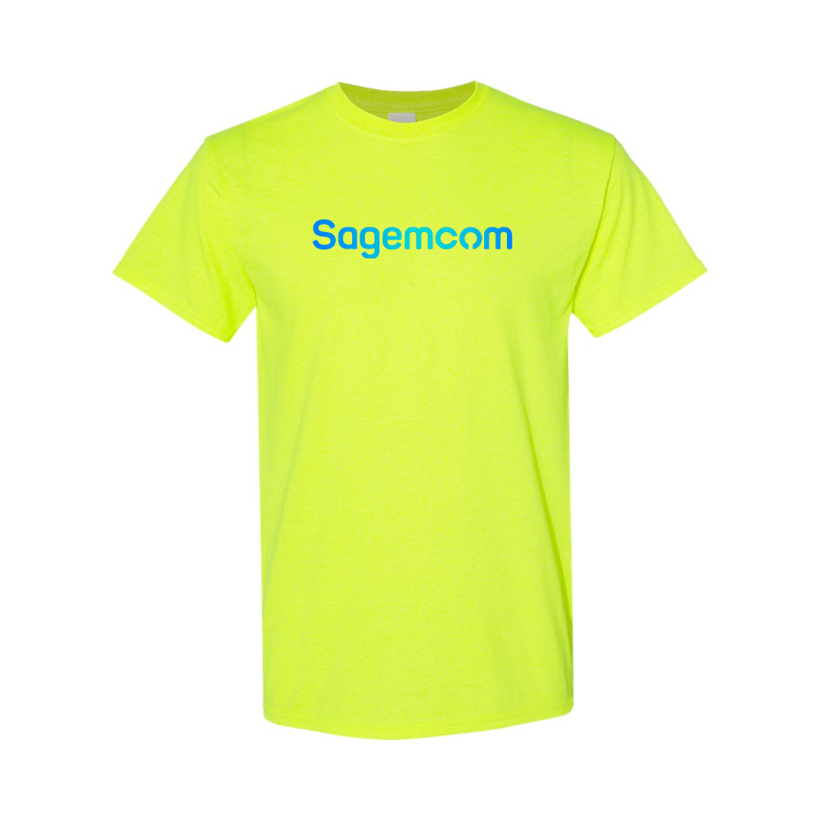 Men's Sagemcom Logo  Cotton T-Shirt