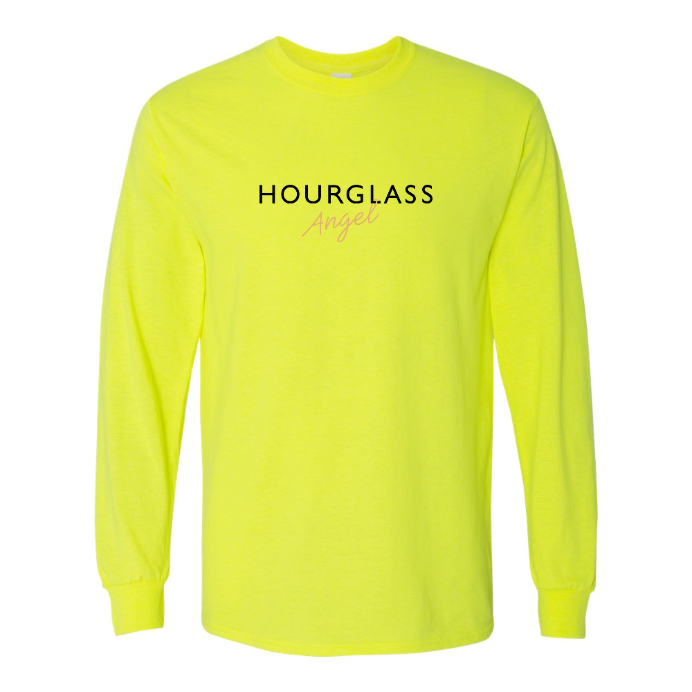 Men's Hourglass Angel  Gildan Heavy Cotton Long Sleeve T-Shirt