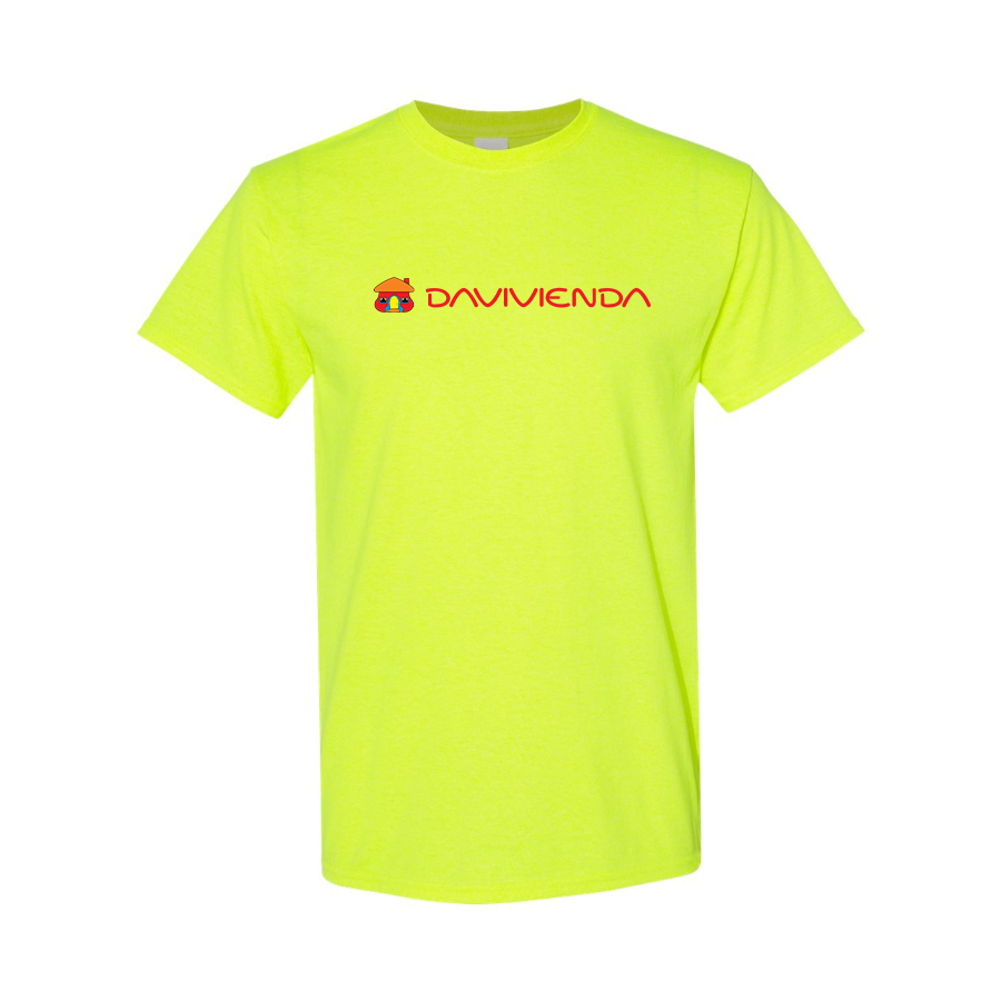 Men's Davivienda Logo Cotton T-Shirt
