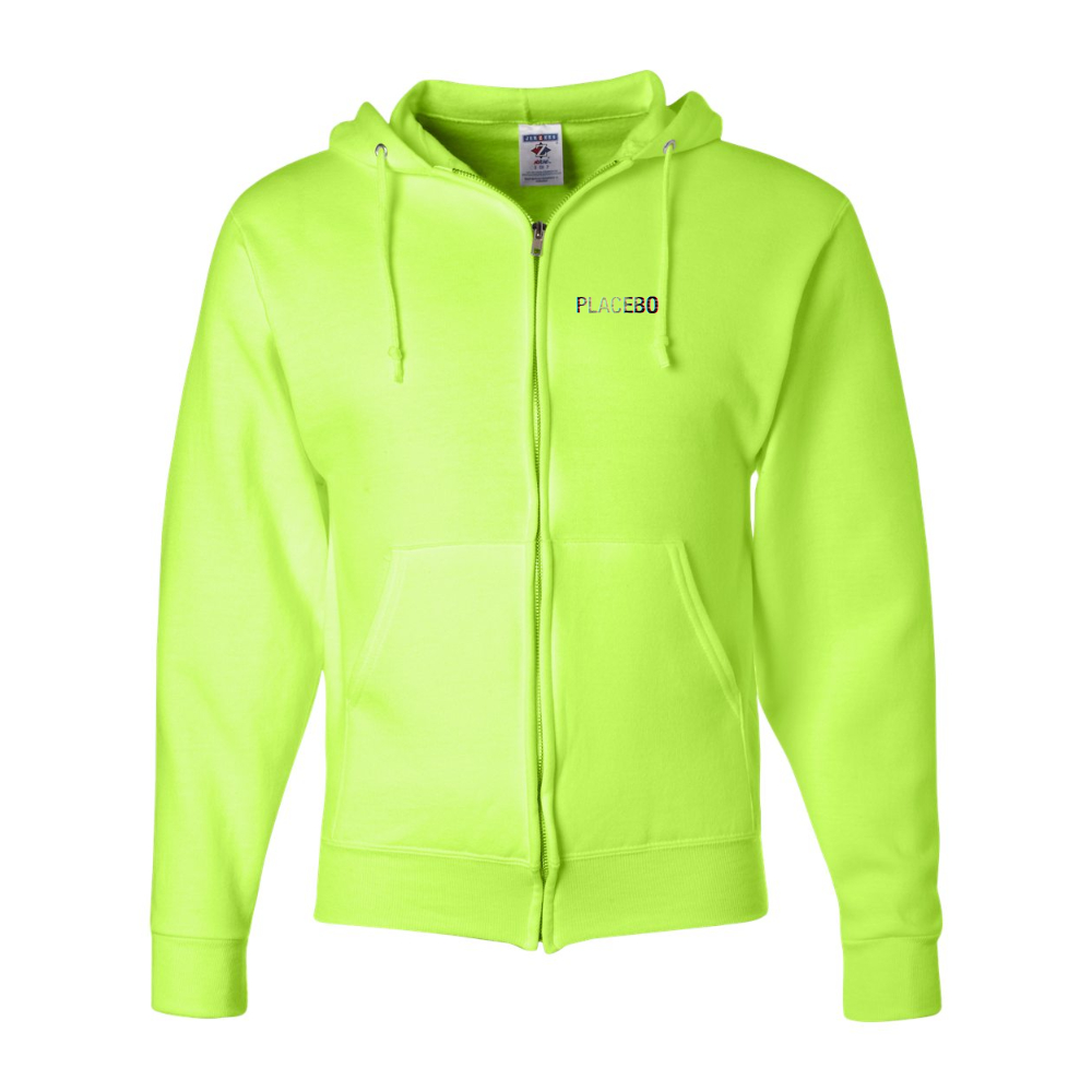 Men's Placebo JERZEES NuBlend Full-Zip Hooded Sweatshirt