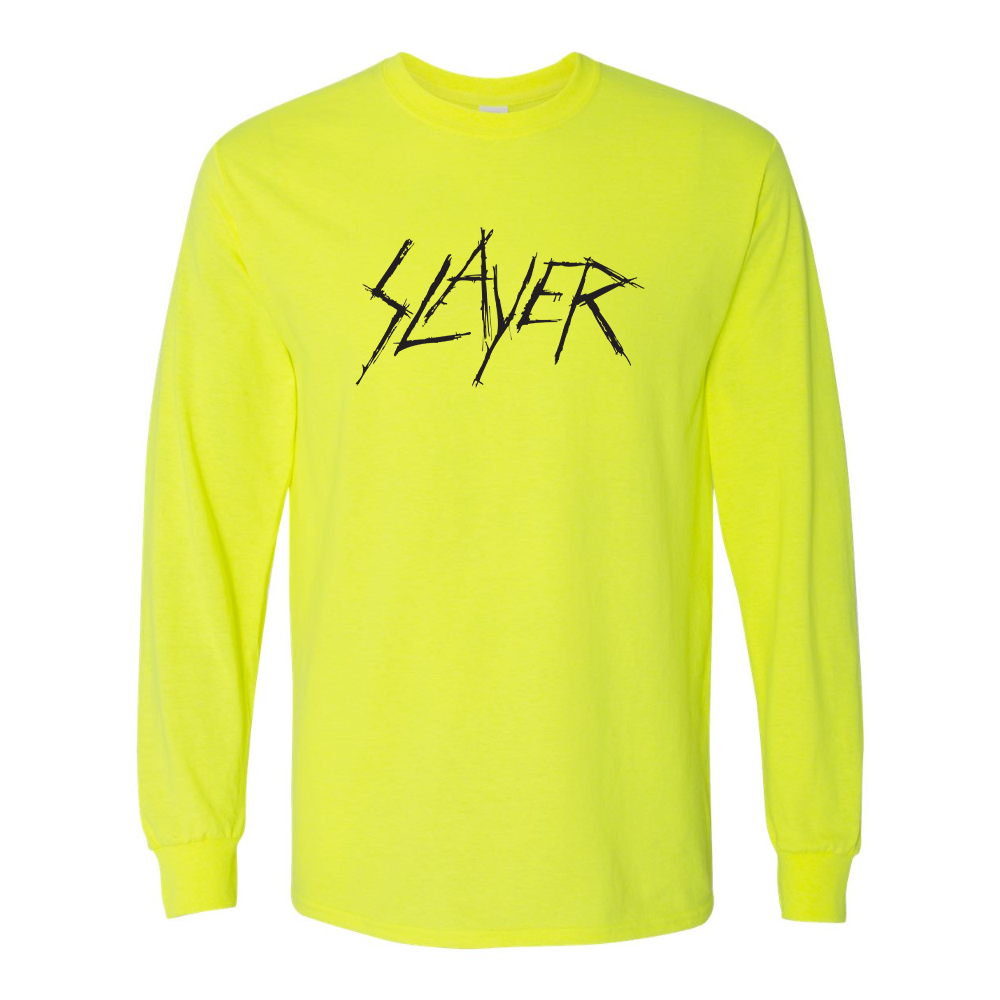 Men's  Slayer Carved Gildan Heavy Cotton Long Sleeve T-Shirt