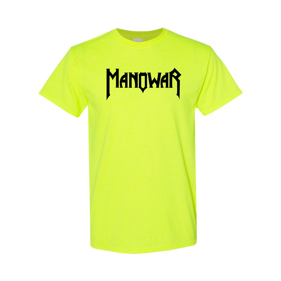 Men's Manowar Logo Cotton T-Shirt