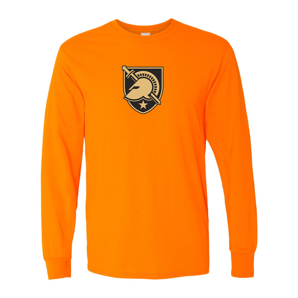 Men's  Army Black Knights  Gildan Heavy Cotton Long Sleeve T-Shirt