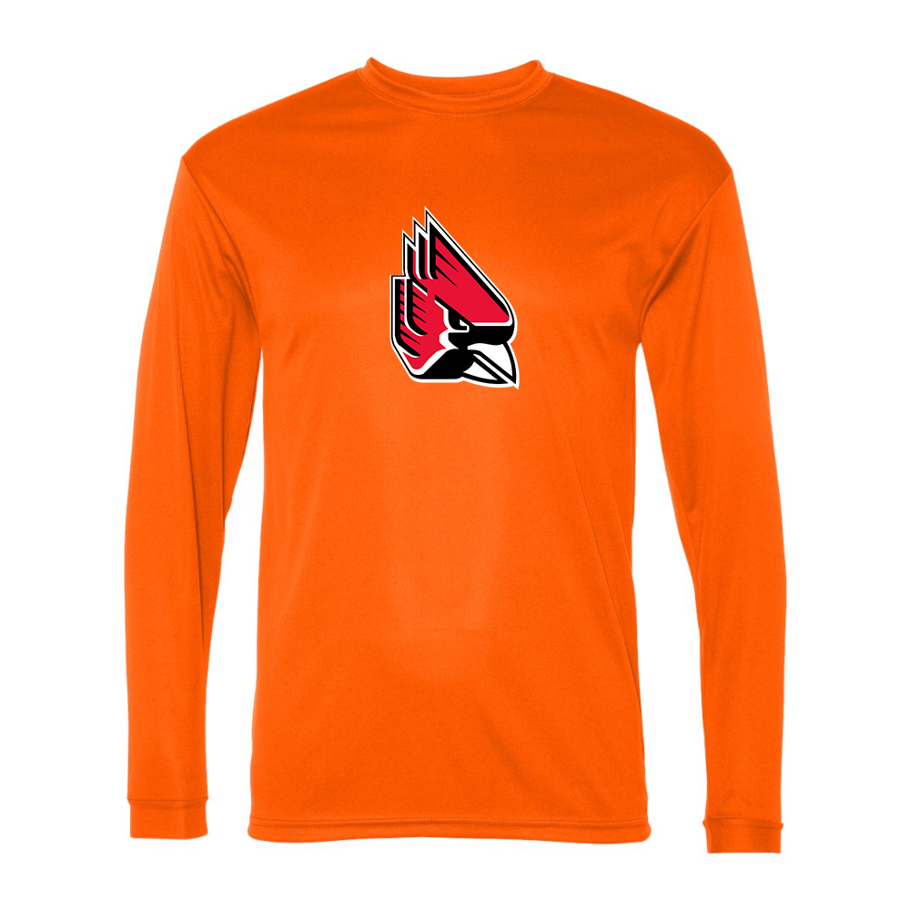 Men's Ball State Cardinals Performance Long Sleeve T-Shirt