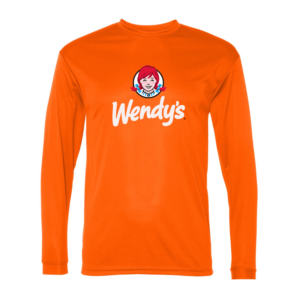 Men's  Wendy_s  Performance Long Sleeve T-Shirt