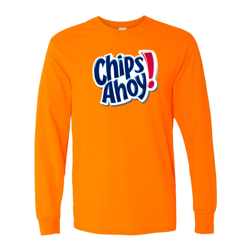 Men's Chips Ahoy Gildan Heavy Cotton Long Sleeve T-Shirt
