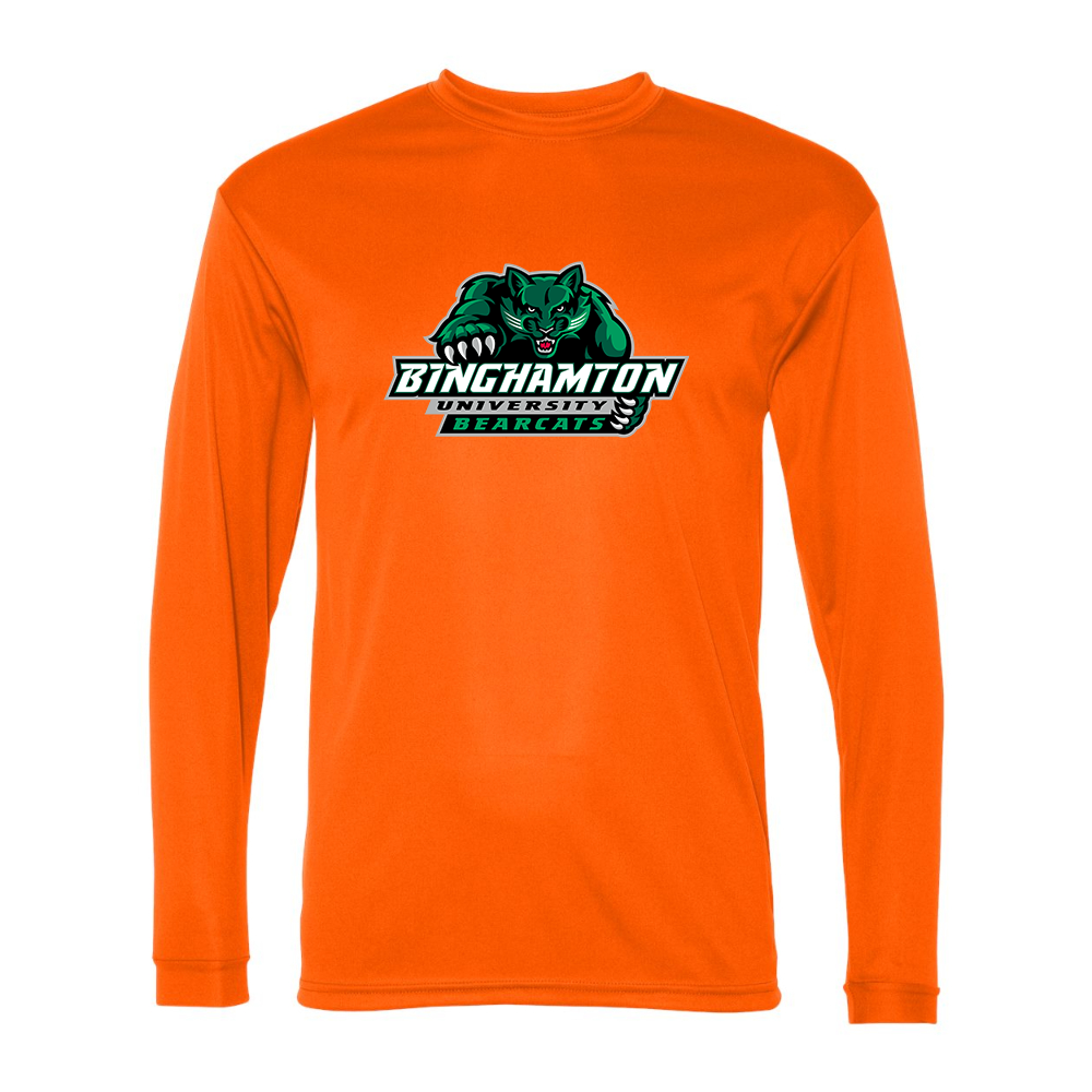 Men's Binghamton Bearcats  Performance Long Sleeve T-Shirt
