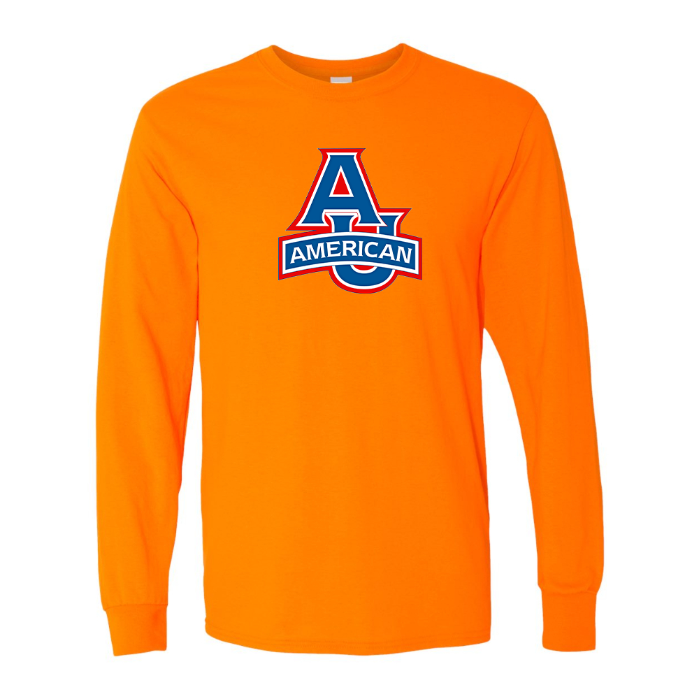 Men's  American Eagles  Gildan Heavy Cotton Long Sleeve T-Shirt