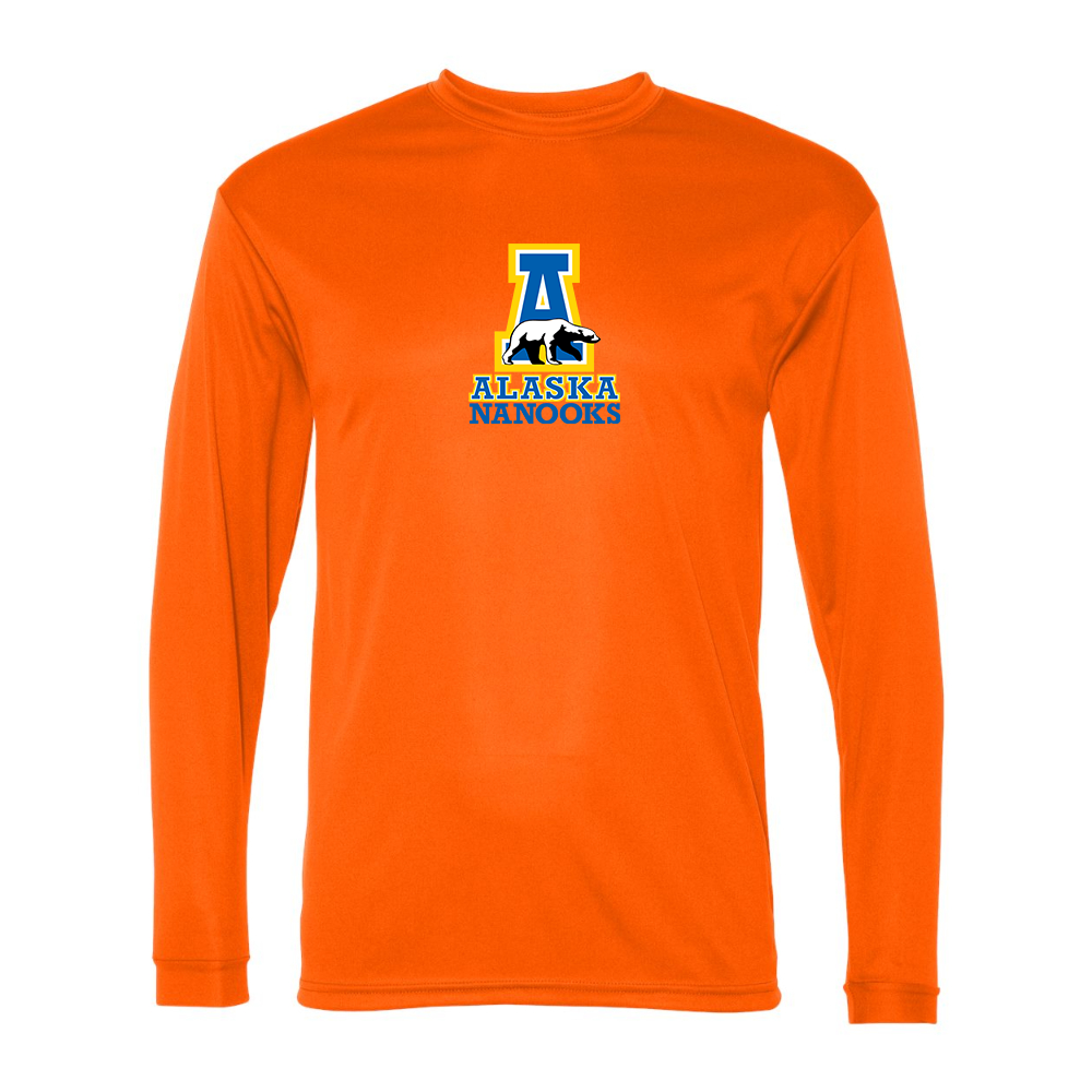 Men's Alaska Nanooks  Performance Long Sleeve T-Shirt