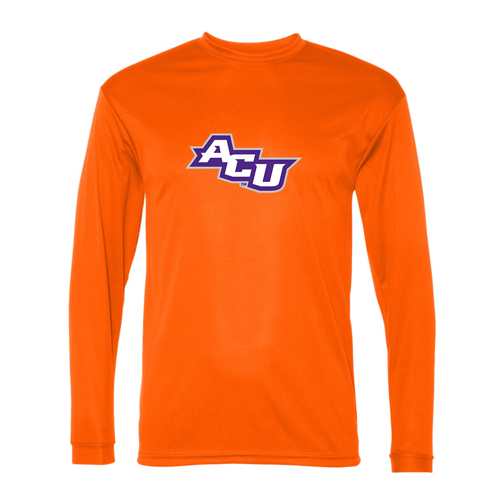 Men's Abilene Christian Wildcats   Performance Long Sleeve T-Shirt