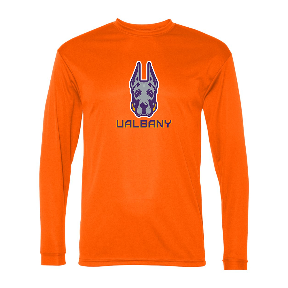 Men's Albany Great Danes  Performance Long Sleeve T-Shirt