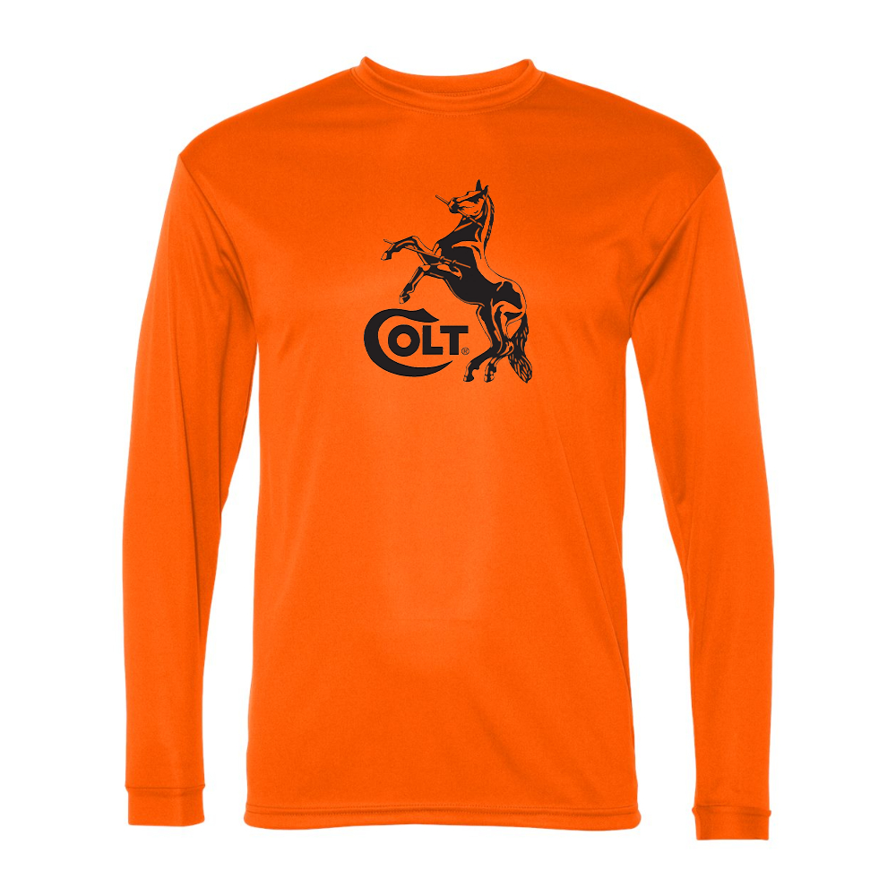 Men's  Colt Horse  Performance Long Sleeve T-Shirt