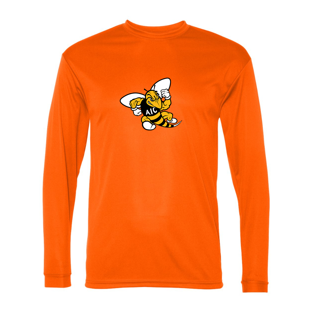 Men's AIC Yellow Jackets  Performance Long Sleeve T-Shirt