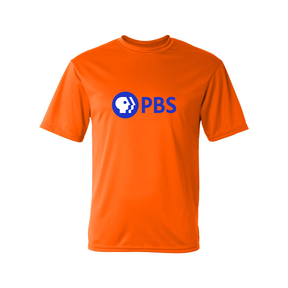 Men's  PBS Blue Performance T-Shirt