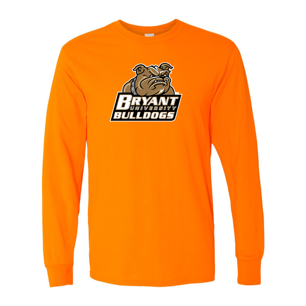 Men's  Bryant Bulldogs  Gildan Heavy Cotton Long Sleeve T-Shirt