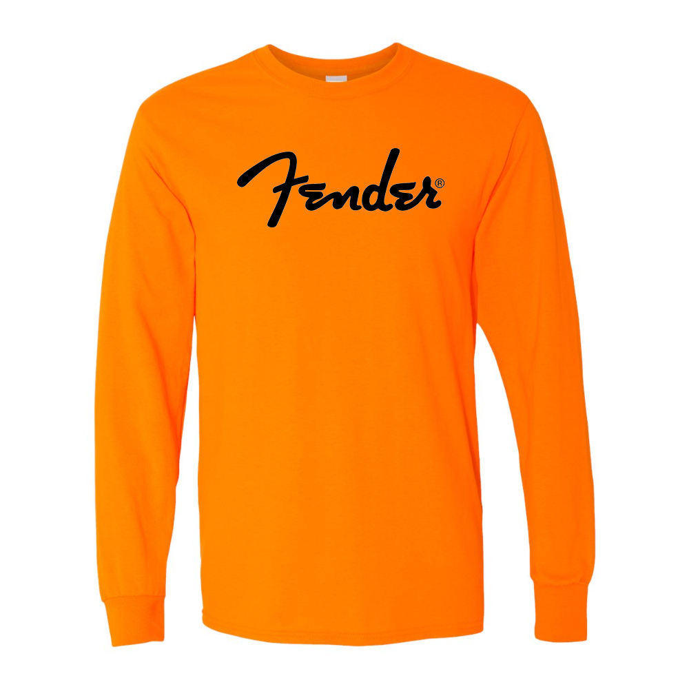 Men's Fender Gildan Heavy Cotton Long Sleeve T-Shirt