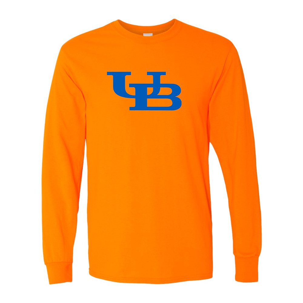 Men's  Buffalo Bulls  Gildan Heavy Cotton Long Sleeve T-Shirt