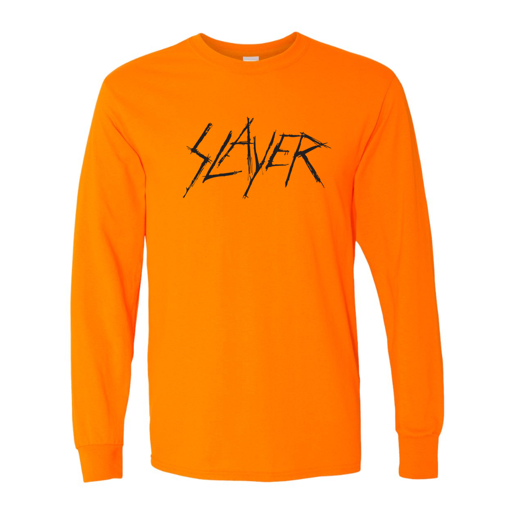 Men's  Slayer Carved Gildan Heavy Cotton Long Sleeve T-Shirt