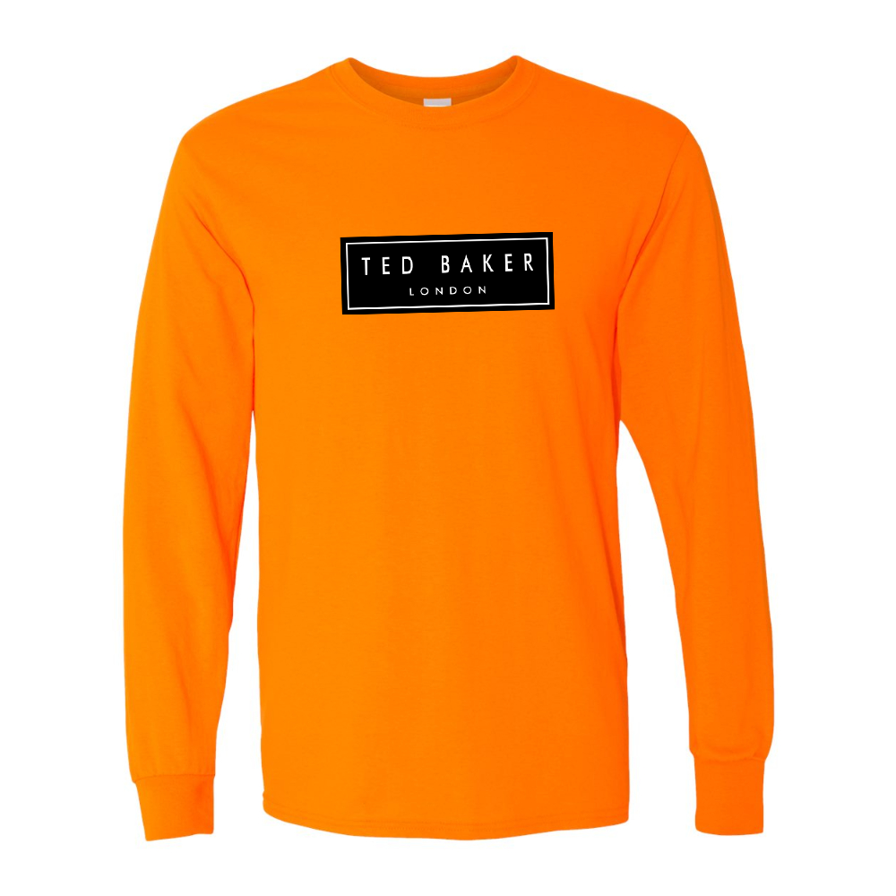 Men's  Ted Baker  Gildan Heavy Cotton Long Sleeve T-Shirt