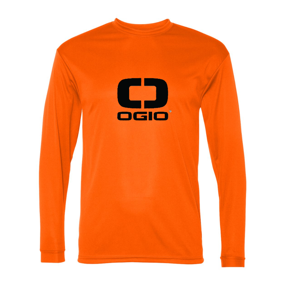 Men's Ogio Vertical  Performance Long Sleeve T-Shirt