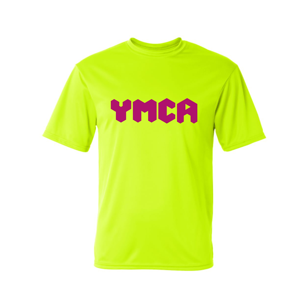 Men's  YMCA Mauve Performance T-Shirt