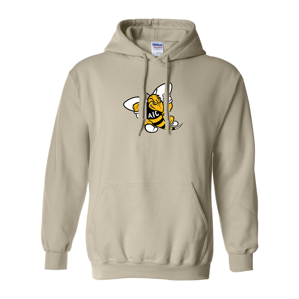 Men's AIC Yellow Jackets  Gildan  Heavy Blend Hooded Sweatshirt