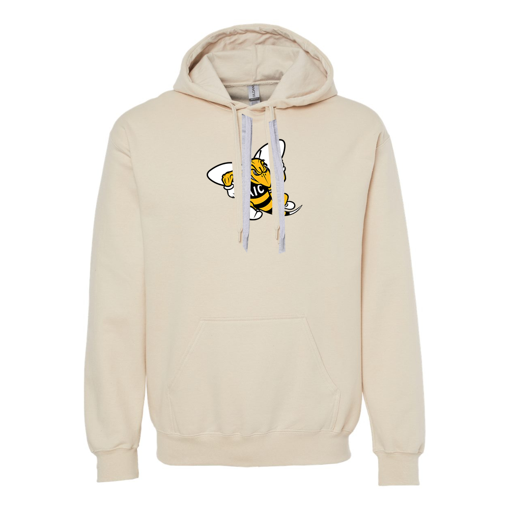 Men's AIC Yellow Jackets  Softstyle Midweight Hooded Sweatshirt