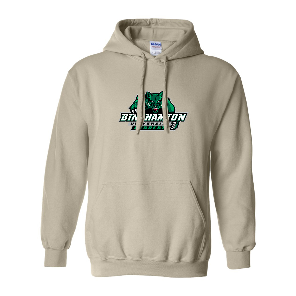 Men's Binghamton Bearcats  Gildan  Heavy Blend Hooded Sweatshirt