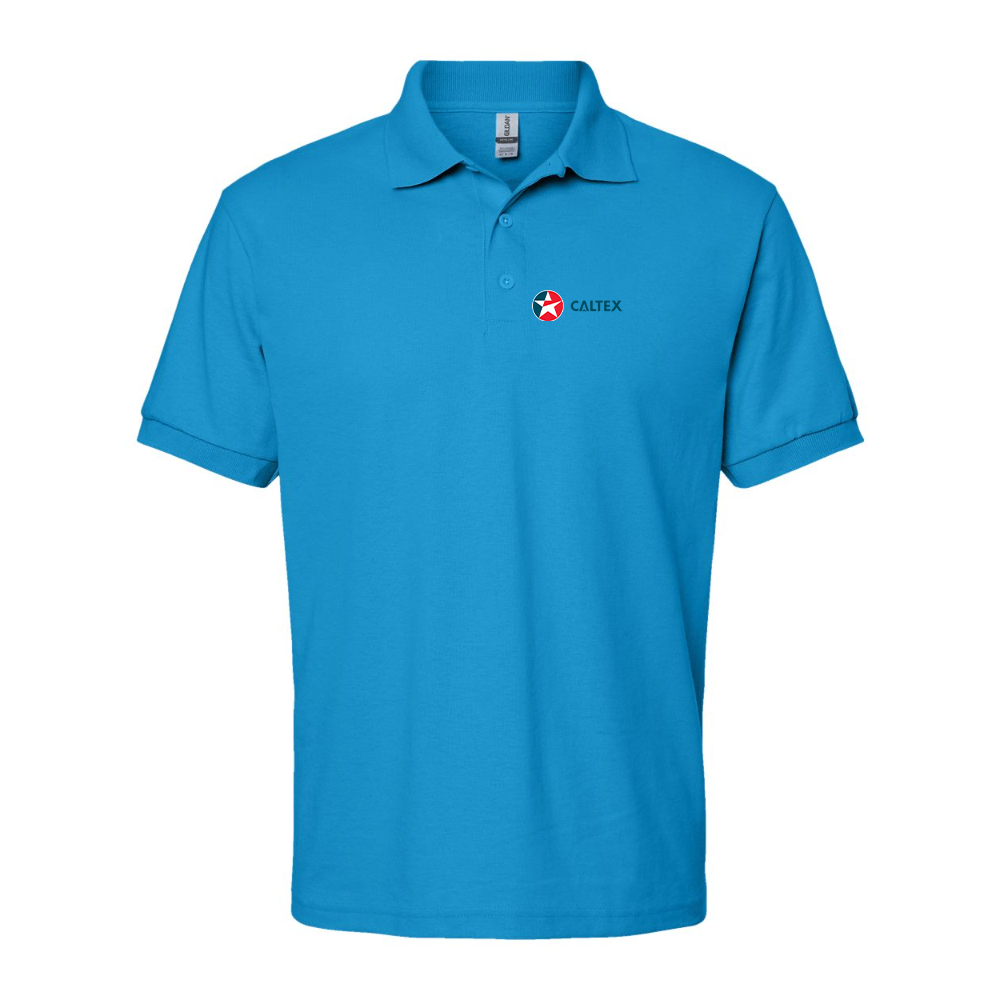 Men's Caltex Gas Station Dry Blend Jersey Polo